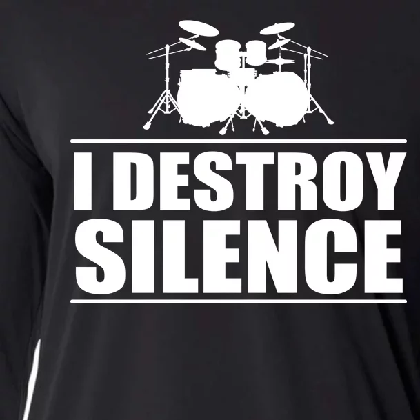 I Destroy Silence Cooling Performance Long Sleeve Crew