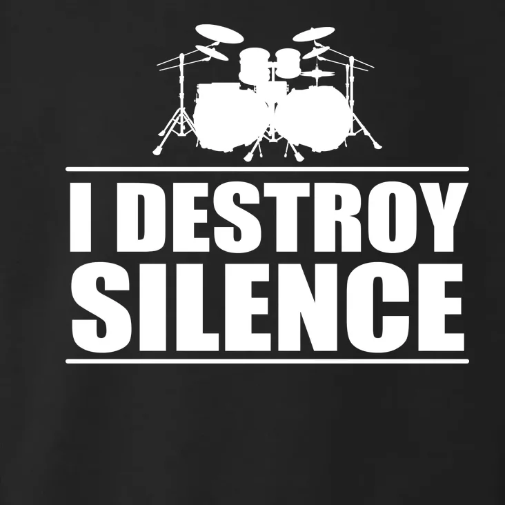 I Destroy Silence Toddler Hoodie