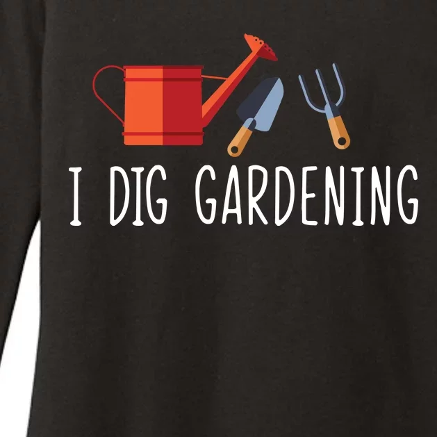 I Dig Gardening Womens CVC Long Sleeve Shirt