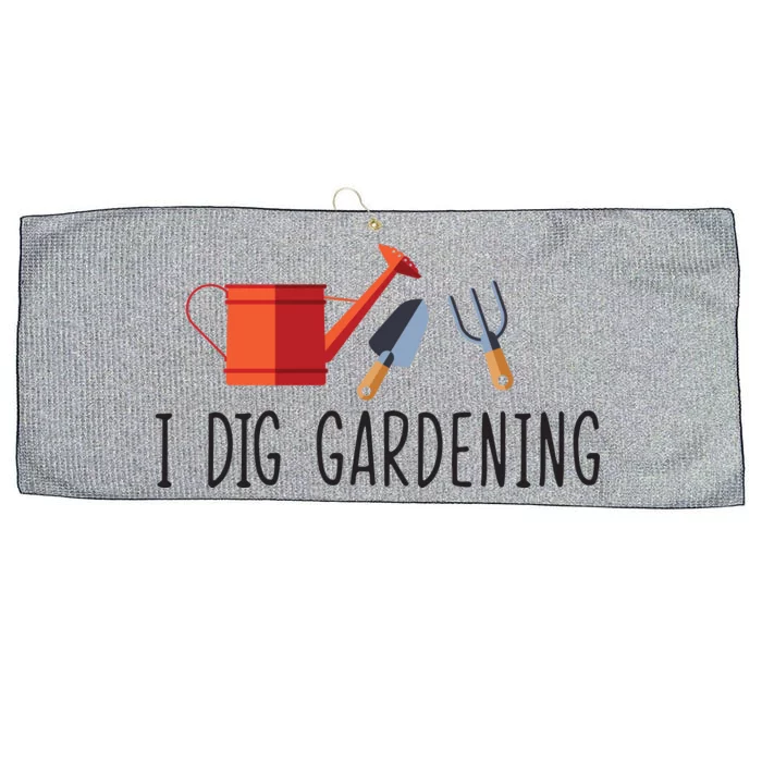 I Dig Gardening Large Microfiber Waffle Golf Towel