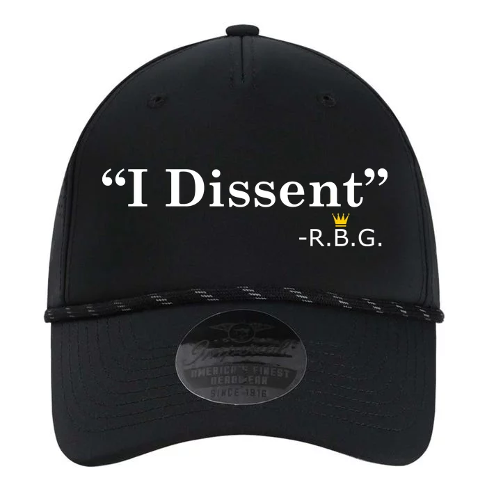 I Dissent RBG Ruth Bader Ginsburg Performance The Dyno Cap