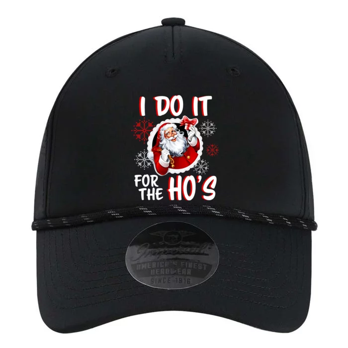 I Do It For the Ho's Funny Santa Claus Performance The Dyno Cap