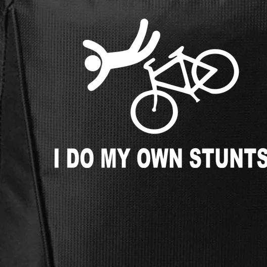 I Do My Own Stunts City Backpack