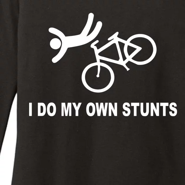 I Do My Own Stunts Womens CVC Long Sleeve Shirt