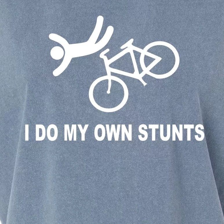 I Do My Own Stunts Garment-Dyed Women's Muscle Tee