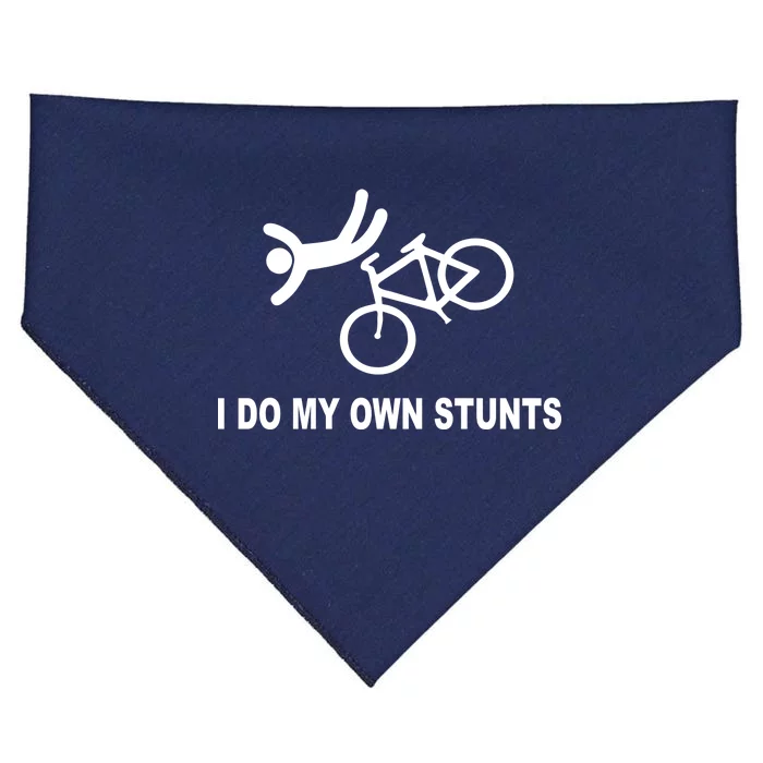 I Do My Own Stunts USA-Made Doggie Bandana