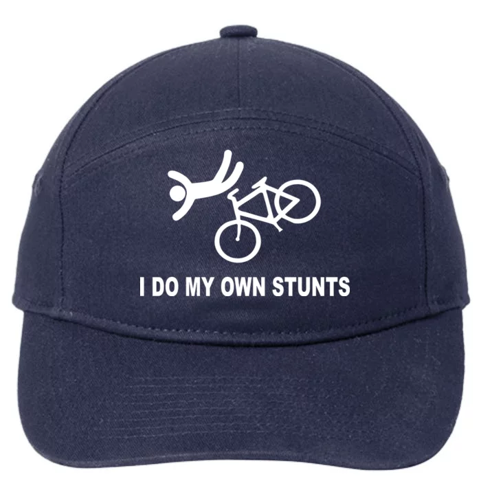 I Do My Own Stunts 7-Panel Snapback Hat