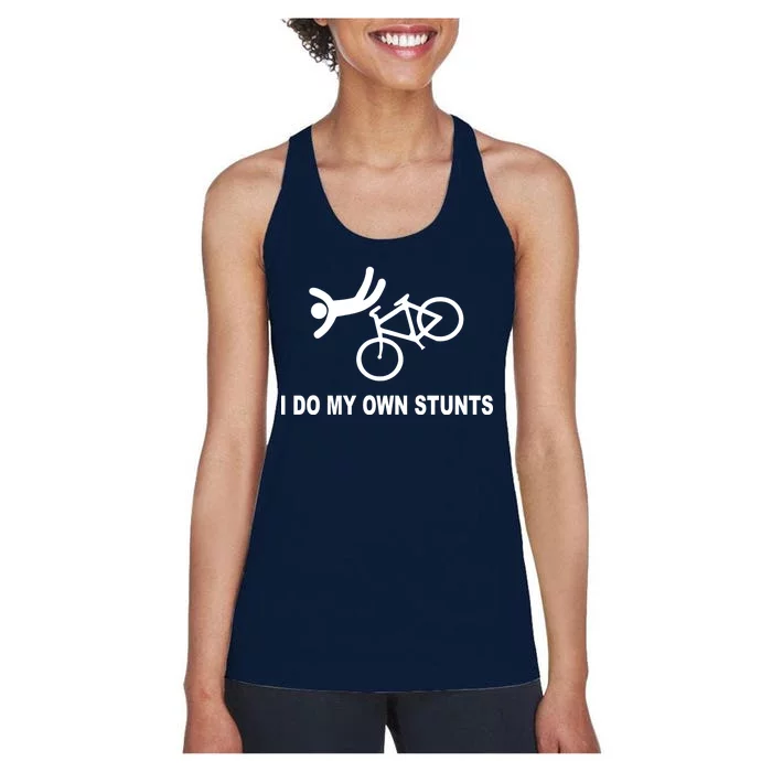 I Do My Own Stunts Women's Racerback Tank