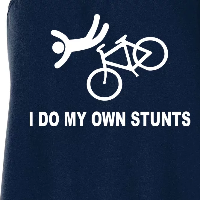 I Do My Own Stunts Women's Racerback Tank