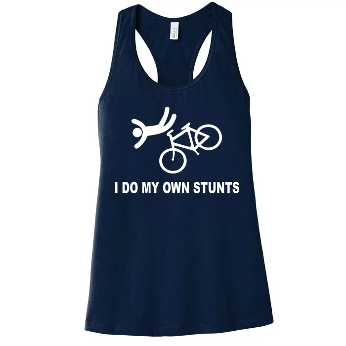 I Do My Own Stunts Women's Racerback Tank