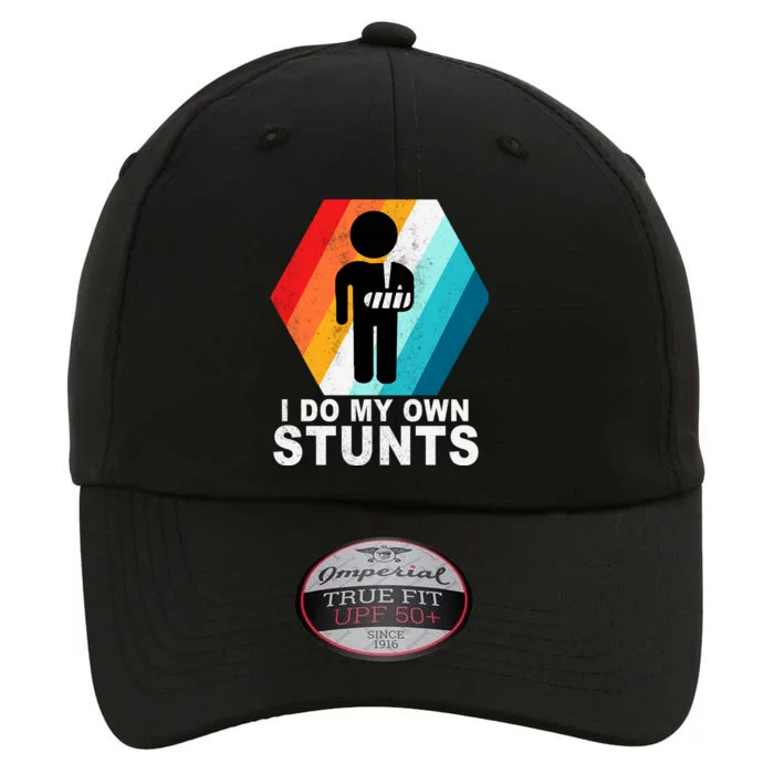 I Do My Own Stunts Retro Funny Meme The Original Performance Cap