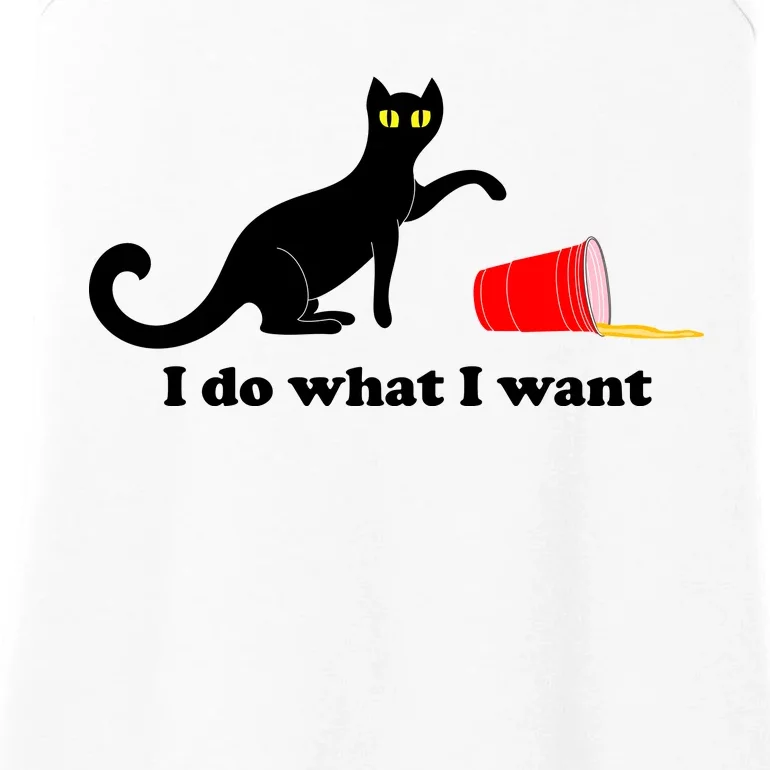 I Do What I Want Evil Cat Ladies Essential Tank