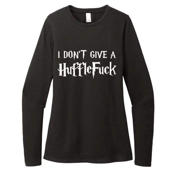 I Don't Give A HuffleFuck Womens CVC Long Sleeve Shirt