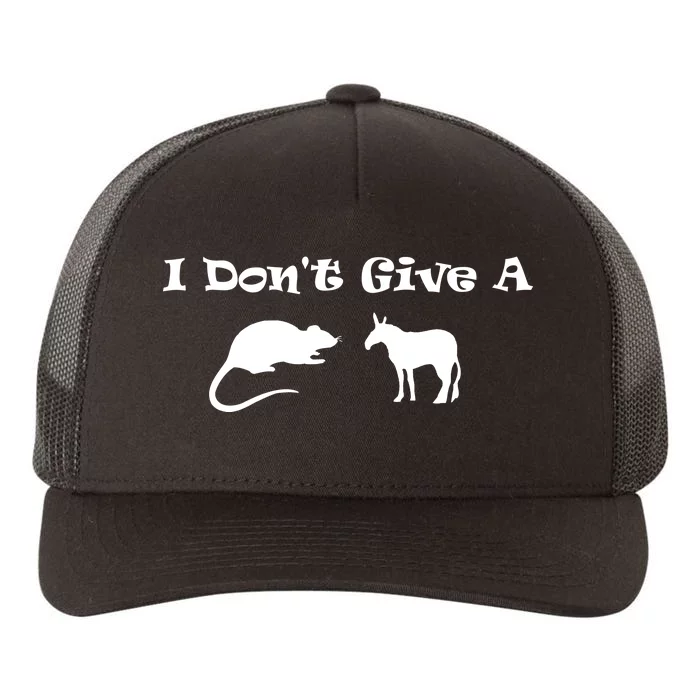 I Don't Give A Rat's Ass Yupoong Adult 5-Panel Trucker Hat