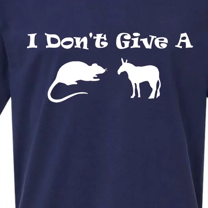 I Don't Give A Rat's Ass Sueded Cloud Jersey T-Shirt