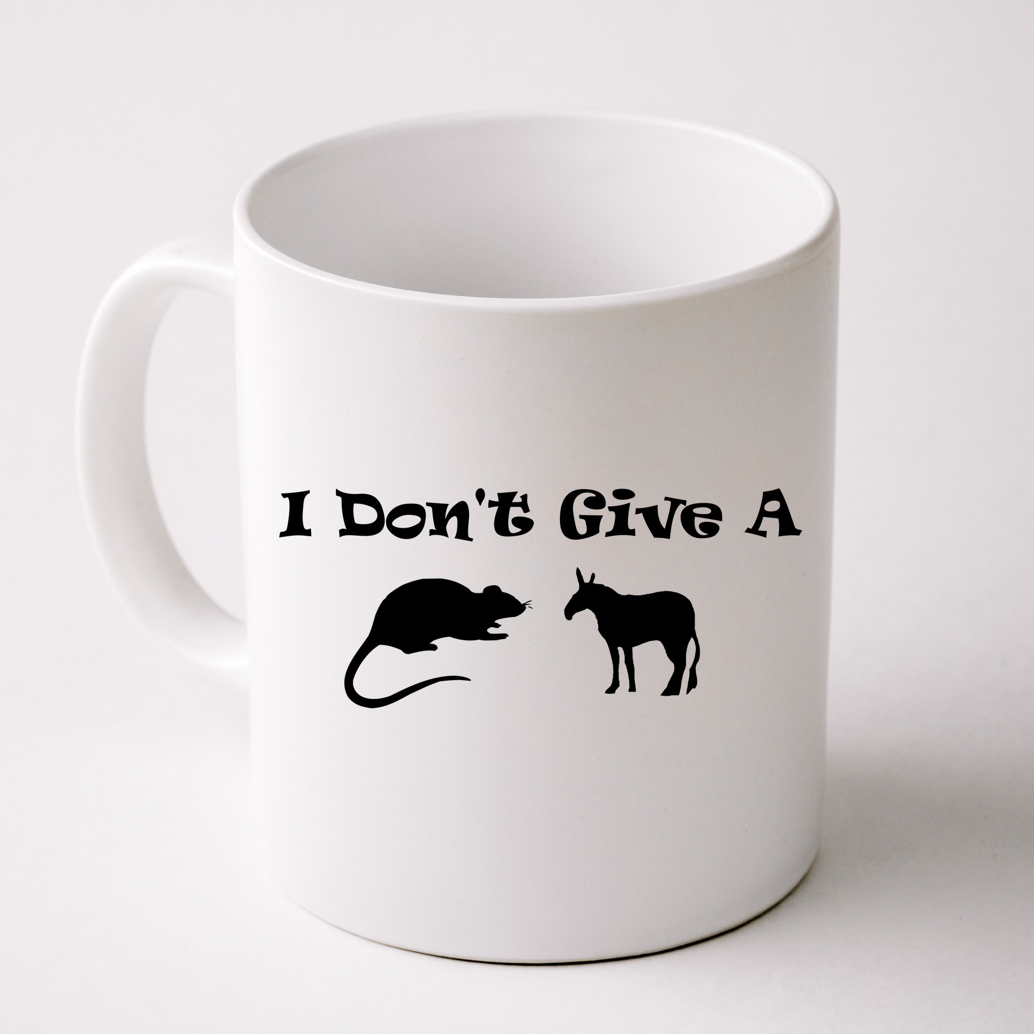 I Don'T Give A Rat'S Ass Ceramic Funny Coffee Tea Mug Cup 11oz 