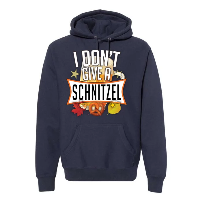 I Don't Give A Schnitzel Premium Hoodie