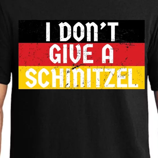 I Don't Give A Schnitzel Funny Oktoberfest Pajama Set