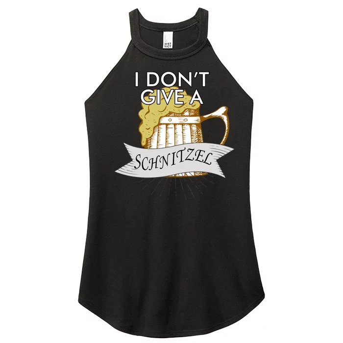 I Don't Give A Schnitzel Oktoberfest Beer Women’s Perfect Tri Rocker Tank