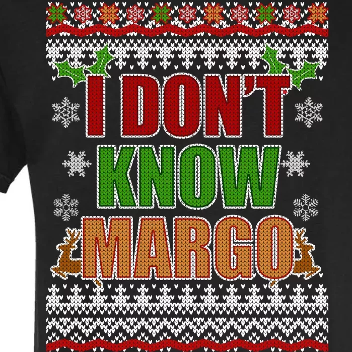 I Don't Know Margo Ugly Christmas Garment-Dyed Heavyweight T-Shirt