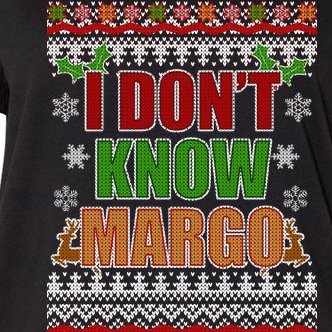 I Don't Know Margo Ugly Christmas Women's V-Neck Plus Size T-Shirt