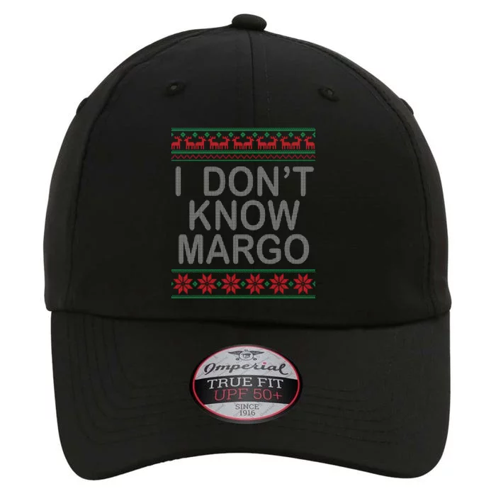 I Don't Know Margo Ugly Matching Christmas The Original Performance Cap