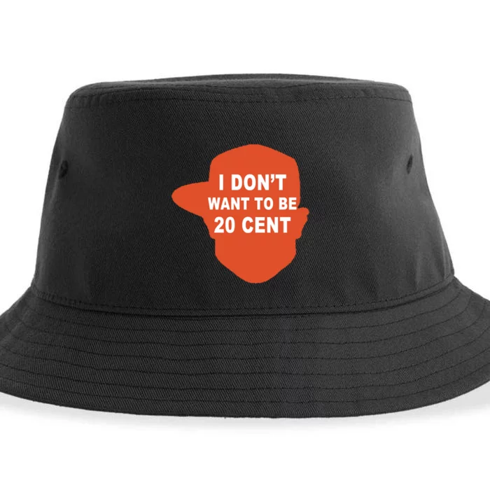 I Don't Want To Be 20 Cent Sustainable Bucket Hat