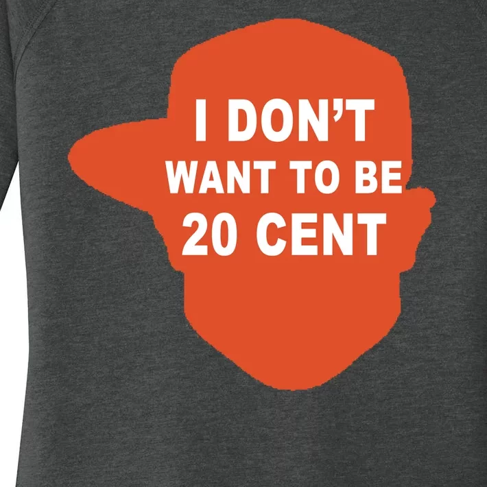 I Don't Want To Be 20 Cent Women's Perfect Tri Tunic Long Sleeve Shirt