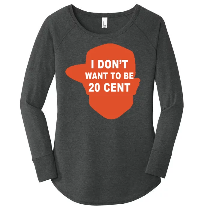 I Don't Want To Be 20 Cent Women's Perfect Tri Tunic Long Sleeve Shirt