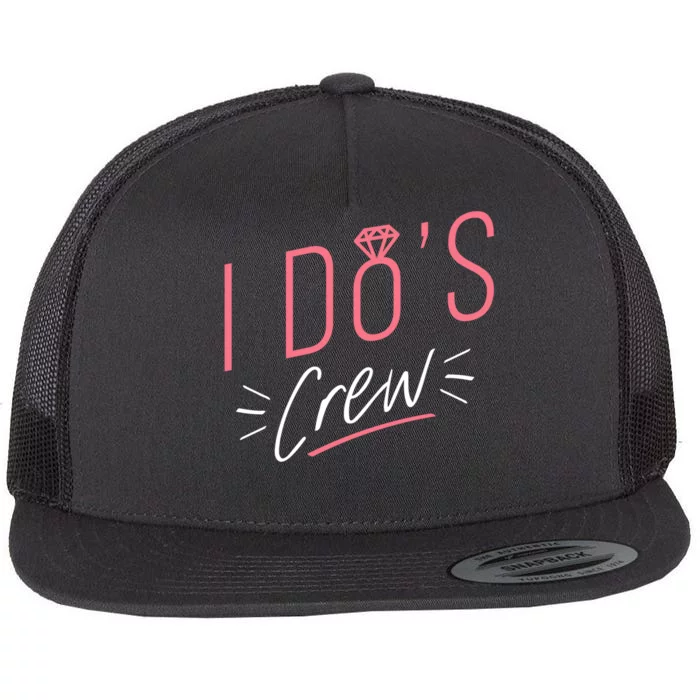 I Do's Crew Bridal Flat Bill Trucker Hat