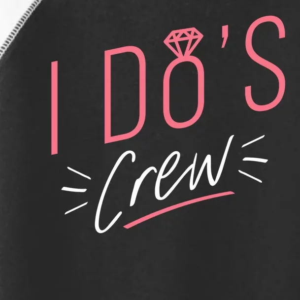 I Do's Crew Bridal Toddler Fine Jersey T-Shirt