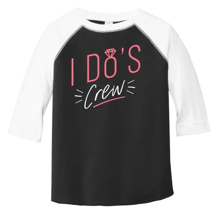 I Do's Crew Bridal Toddler Fine Jersey T-Shirt