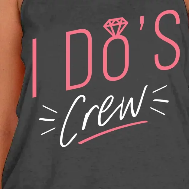 I Do's Crew Bridal Women's Knotted Racerback Tank