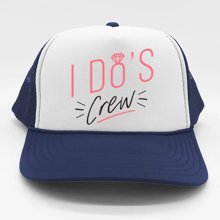 I Do's Crew Bridal Trucker Hat