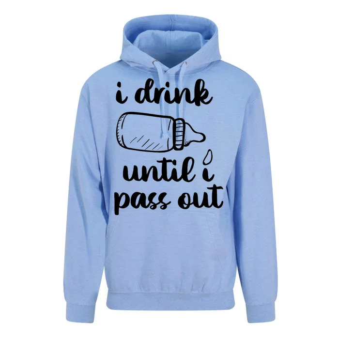 I Drink Until I Pass Out Funny Cute Unisex Surf Hoodie