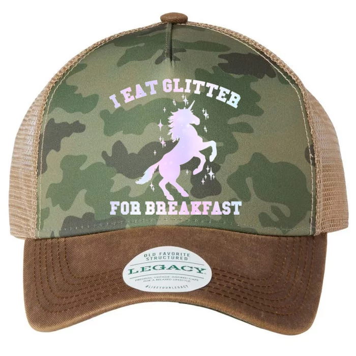 I Eat Glitter For Breakfast Legacy Tie Dye Trucker Hat