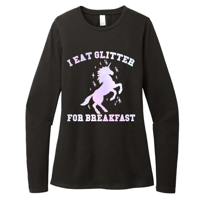 I Eat Glitter For Breakfast Womens CVC Long Sleeve Shirt