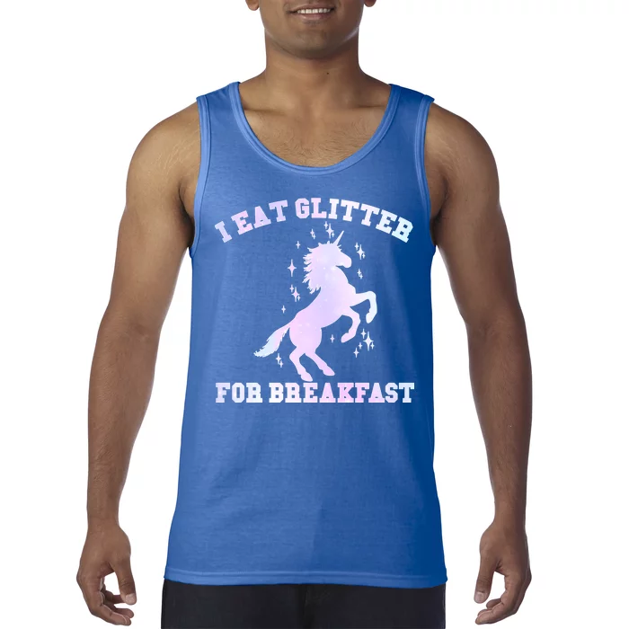 I Eat Glitter For Breakfast Tank Top