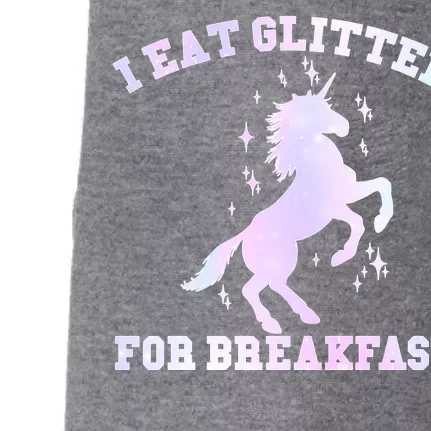 I Eat Glitter For Breakfast Doggie 3-End Fleece Hoodie