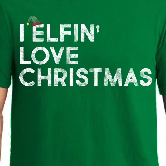 I Elfin Love Christmas Pajama Set