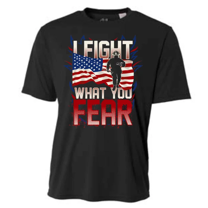 I Fight What You Fear Firefighter Cooling Performance Crew T-Shirt