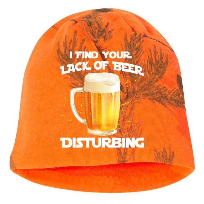 I Find Your Lack Of Beer Disturbing Kati - Camo Knit Beanie