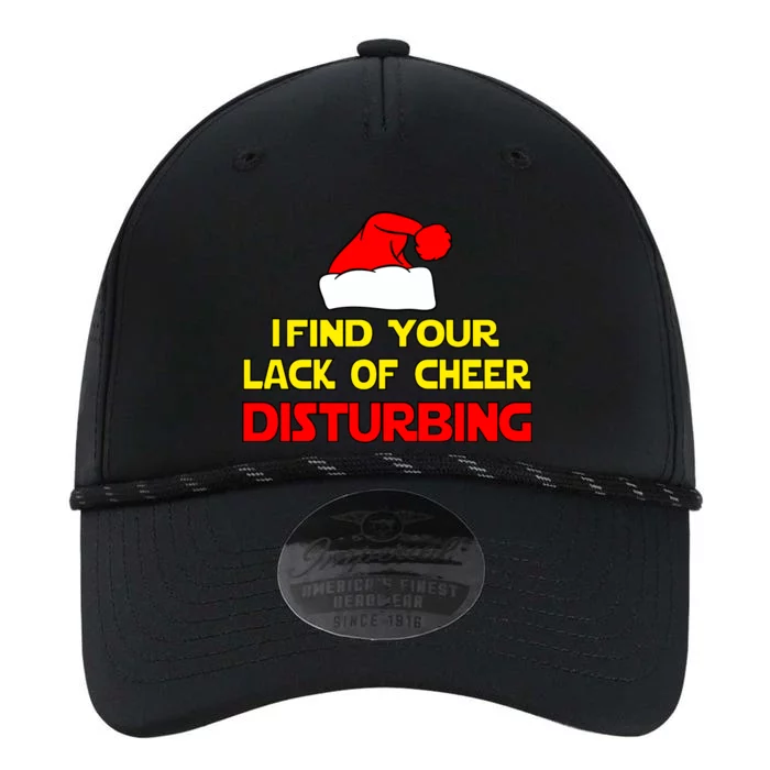 I Find Your Lack Of Cheer Disturbing Performance The Dyno Cap