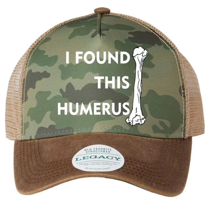 I Found This Humerus Legacy Tie Dye Trucker Hat