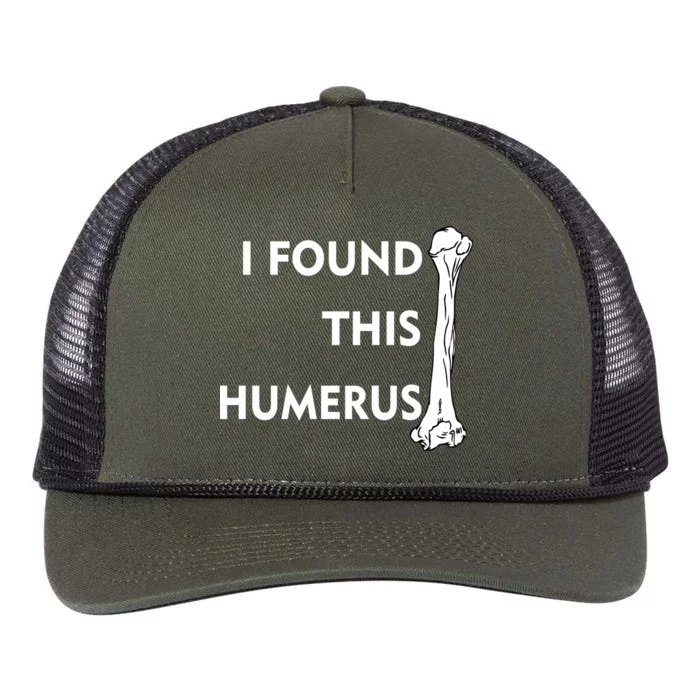 I Found This Humerus Retro Rope Trucker Hat Cap