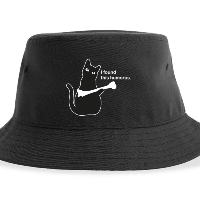 I Found This Humorous Cat Sustainable Bucket Hat