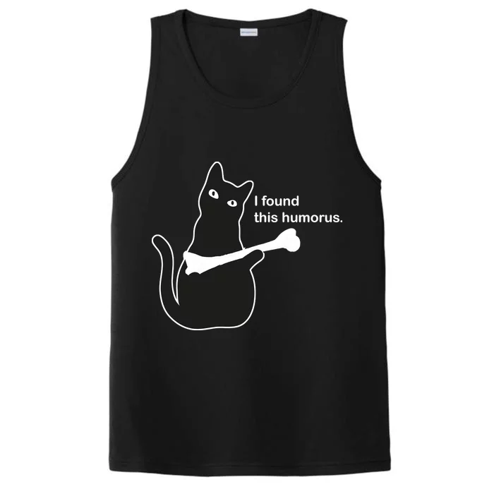 I Found This Humorous Cat Performance Tank