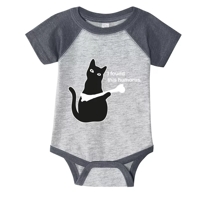 I Found This Humorous Cat Infant Baby Jersey Bodysuit