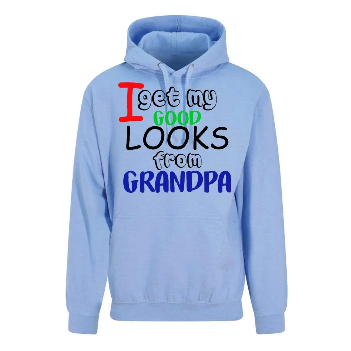 I Get My Looks From Grandpa Unisex Surf Hoodie