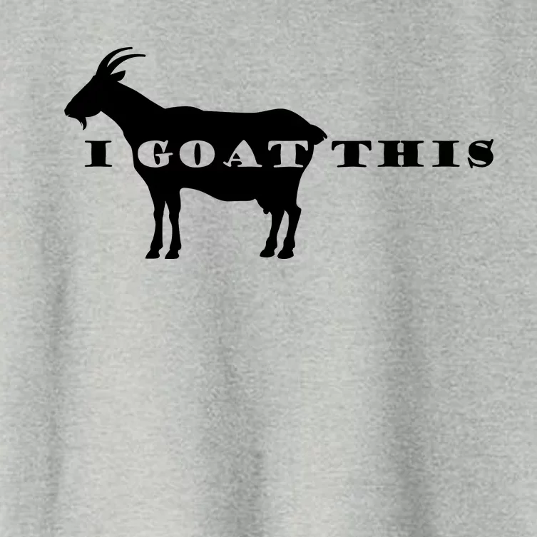 I Goat This Women's Crop Top Tee